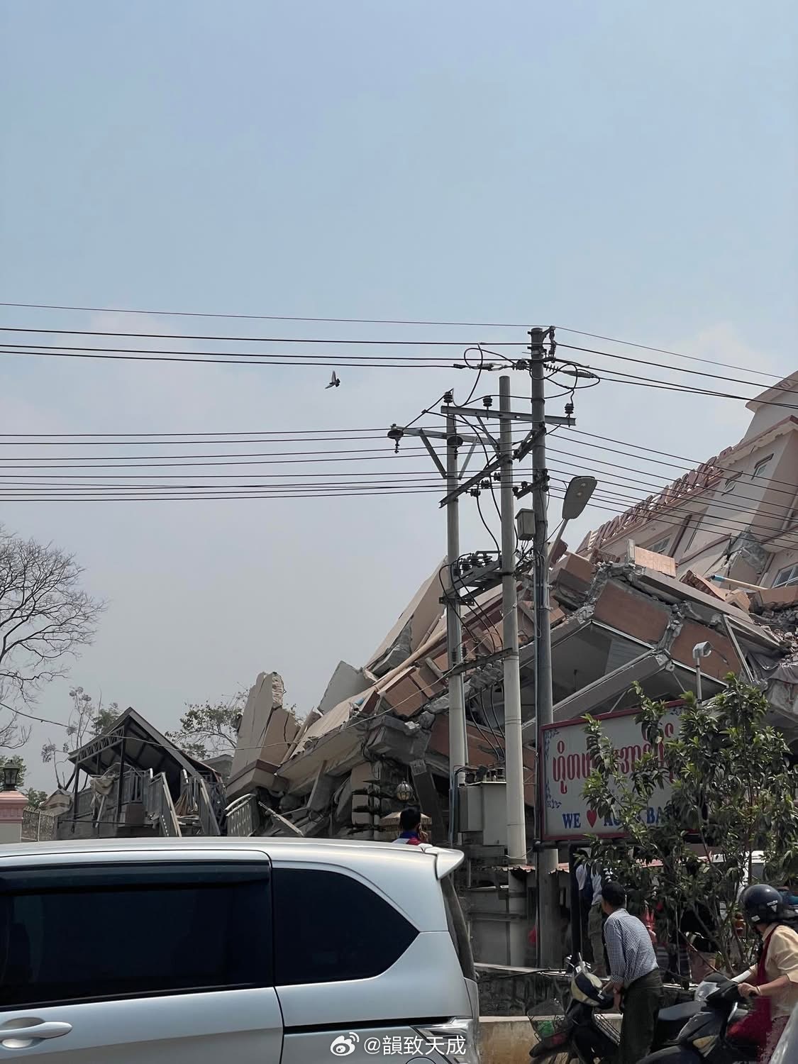 缅甸7.9级地震地表位移画面首曝光