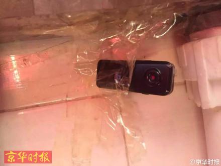 宿舍男厕出现摄像头