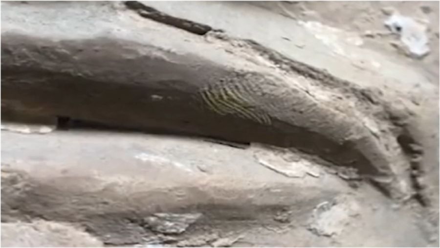 摄影师谈在兵马俑嘴唇边发现指纹