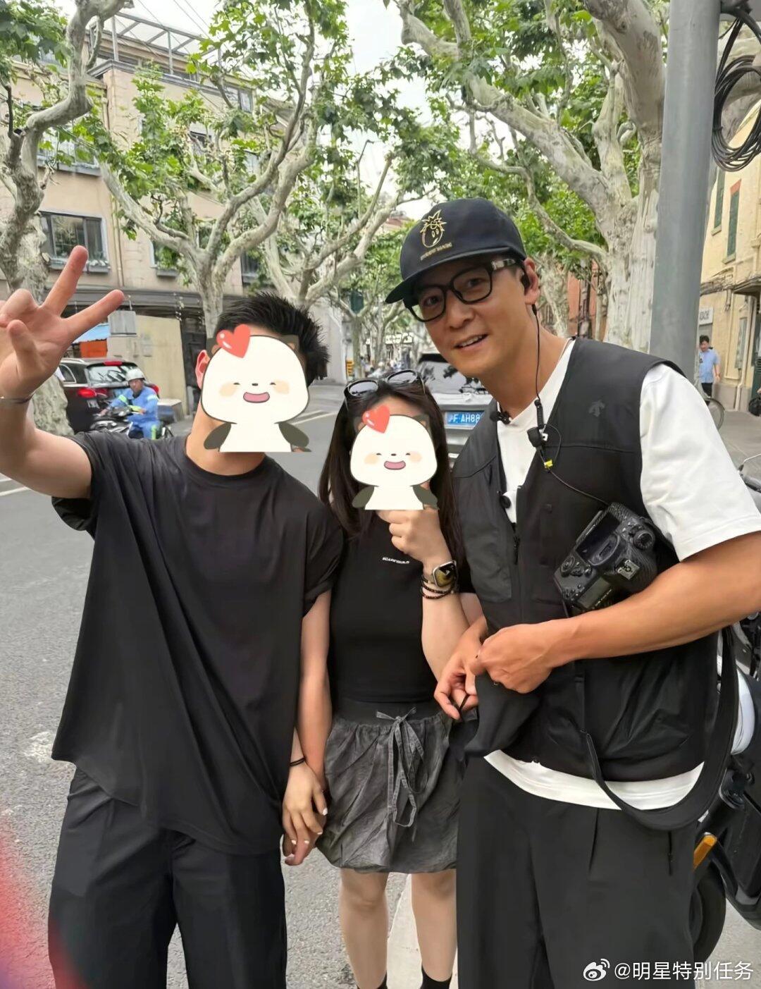 网友领证偶遇吴彦祖